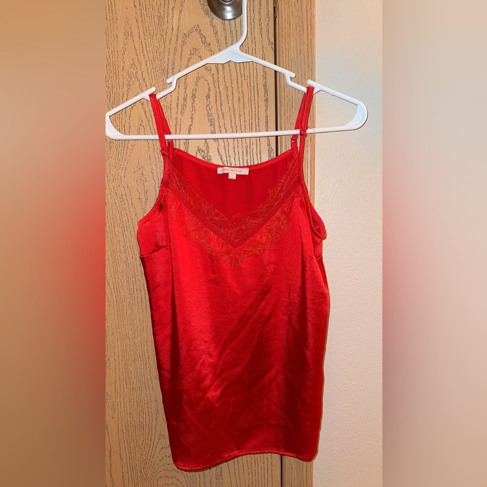 silky tank top